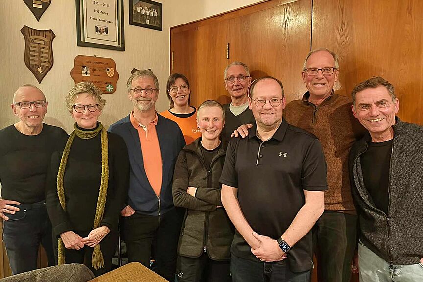 Der neue Vorstand des ADFC Korschenbroich